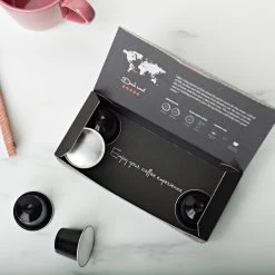 Aroma Club - Proefpakket Nespresso Compatible Capsules (100 St.) - 5 Smaken - Espresso & Lungo - 100% Aluminium Koffiecups -Koffie en Thee Verkoop 1200x1200 87