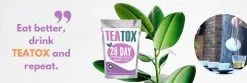 TeaTox™ 28 Dagen Afvallen Detox - Thee - Detox + E-book 30 Recepten -Koffie en Thee Verkoop 1200x401
