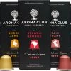 Aroma Club - Proefpakket Nespresso Compatible Capsules (100 St.) - 5 Smaken - Espresso & Lungo - 100% Aluminium Koffiecups -Koffie en Thee Verkoop 1200x749