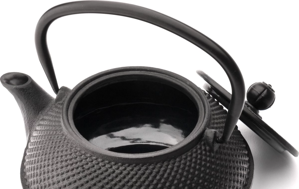 Bredemeijer - Theepot Jang 0,8L Gietijzer Zwart 3 Bredemeijer - Theepot Jang 0,8L Gietijzer Zwart - Afbeelding 2