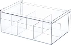 Box Up Theedoos - 6 Vakken - Ruimte Voor 60 Theezakjes - BPA Vrij - Transparant 8 Box Up Theedoos - 6 Vakken - Ruimte Voor 60 Theezakjes - BPA Vrij - Transparant -Koffie en Thee Verkoop 1200x774