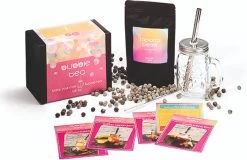 Bubble Tea Starters Kit Met Echte Tapioca Parels - Vandaag Besteld Morgen In Huis! - Vegan 2022! Gluten Vrij Eenvoudig Bereid 5 Recepten Erbij