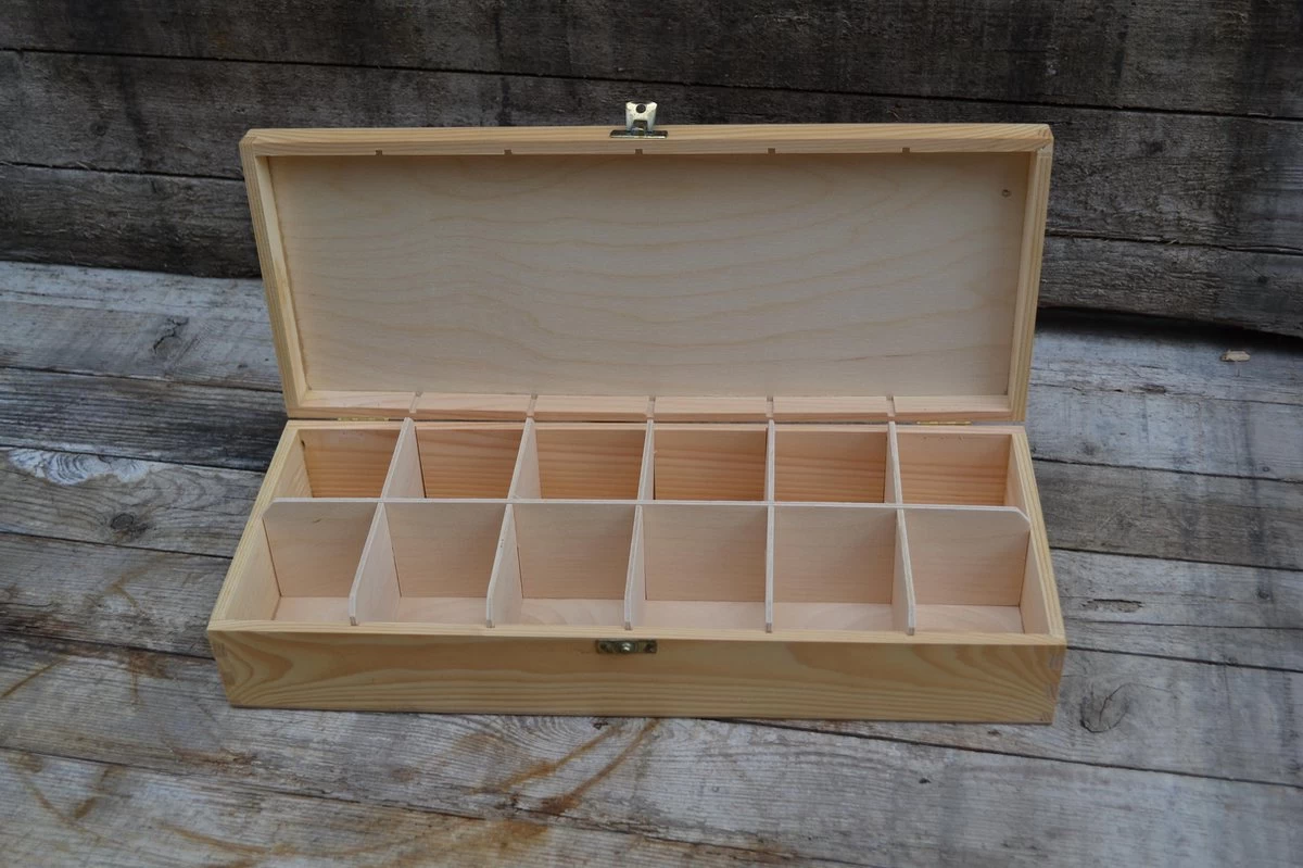 Theekist Blanco Naturel 12 Vaks (6x2) 4 Theekist Blanco Naturel 12 Vaks (6x2) - Afbeelding 2