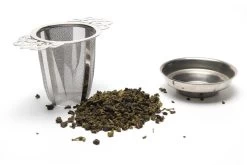 Merkloos ARELO Theezeef Met Uitlekschaaltje - RVS - 2 Stuks -Koffie en Thee Verkoop 1200x800 12