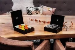 Bredemeijer - Theedoos + 4 Blikjes En Lepel Bamboe Zwart -Koffie en Thee Verkoop 1200x800 16