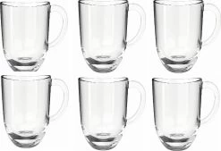 Leonardo Napoli Koffie- Theeglas 280ml - Set Van 6 Glazen -Koffie en Thee Verkoop 1200x820 4