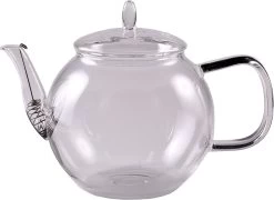 Feelino 1300 Ml Thee- En Koffiepot Met Zeef In Tuit En Glazen Deksel, Ideaal Voor 2 Personen, Special Edition Vaatwasmachinebestendig, Hittebestendig, Hoogwaardig Borosilicaatglas -Koffie en Thee Verkoop 1200x875