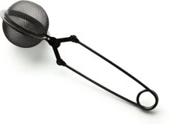 Soolong Theezeef - Zwart - Thee Ei - Trendy - 50mm - 1stuks