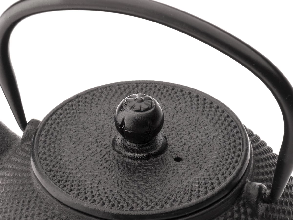 Bredemeijer - Theepot Jang 0,8L Gietijzer Zwart 7 Bredemeijer - Theepot Jang 0,8L Gietijzer Zwart - Afbeelding 6