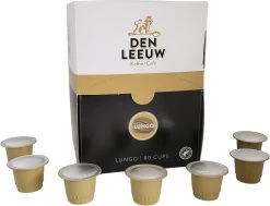 Voordeelpakket: Den Leeuw Lungo (80 Koffiecups) - Roast Koffiecups - Echte Hollandsche Koffie Van Den Leeuw In Nespresso Cups - Nespresso Compatibele Koffie Cups -Koffie en Thee Verkoop 1200x916