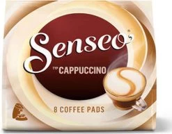 Senseo Cappuccino Koffiepads - 2/9 Intensiteit - 10 X 8 Pads -Koffie en Thee Verkoop 1200x937