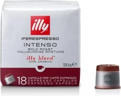 Illy - Iperespresso Koffie Home Intenso 6 X 18 Capsules -Koffie en Thee Verkoop 1200x957