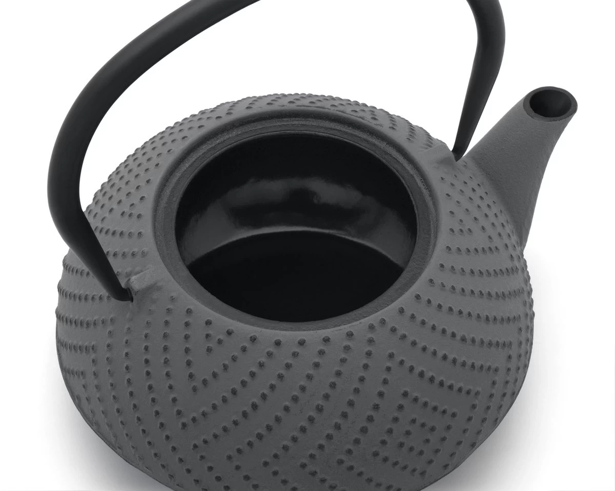 Bredemeijer Theepot Fujian 1.2L Met Filter Warm Grijs 9 Bredemeijer Theepot Fujian 1.2L Met Filter Warm Grijs - Afbeelding 7