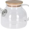 Excellent Houseware Glazen Theepot 800 Ml Met Filter - Theepotten/theekannen Van Glas -Koffie en Thee Verkoop 1200x960