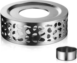 Monzana Theepot Glas - Met Theepotverwarmer – Voor 1,5 Liter RVS Zeef -Koffie en Thee Verkoop 1200x984 1