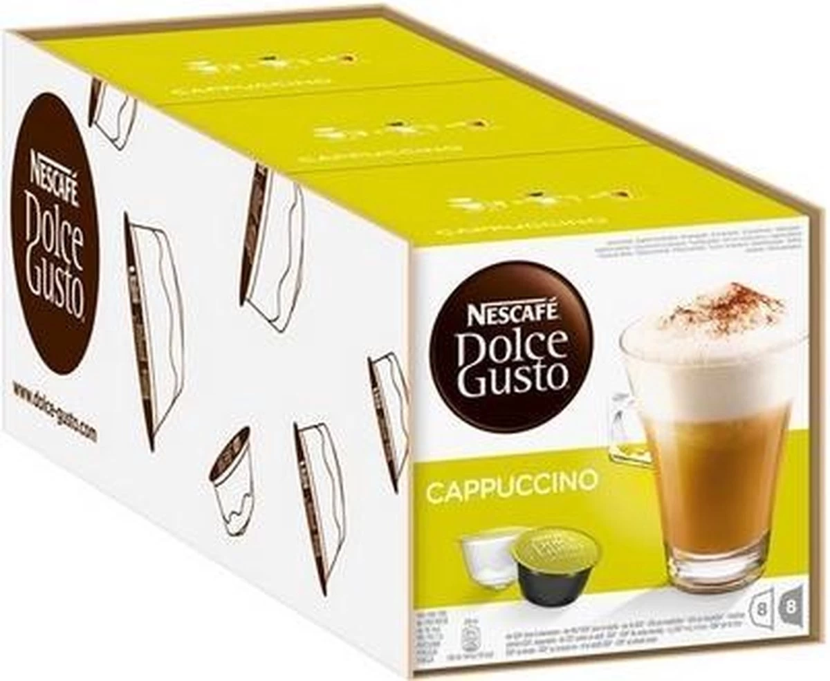NESCAFÉ® Dolce Gusto® Cappuccino - Multipak 10 X 8+8 Capsules 2 NESCAFÉ® Dolce Gusto® Cappuccino - Multipak 10 X 8+8 Capsules