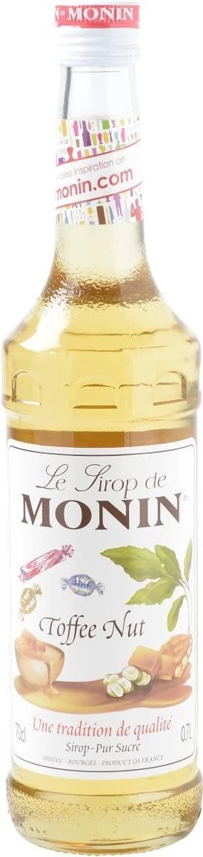 Monin Koffiesiroop Toffee Nut - 70 Cl 3 Monin Koffiesiroop Toffee Nut - 70 Cl