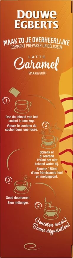 Douwe Egberts Verwenkoffie Latte Caramel Oploskoffie - 5 X 8 Zakjes 18 Douwe Egberts Verwenkoffie Latte Caramel Oploskoffie - 5 X 8 Zakjes -Koffie en Thee Verkoop 343x1200 6
