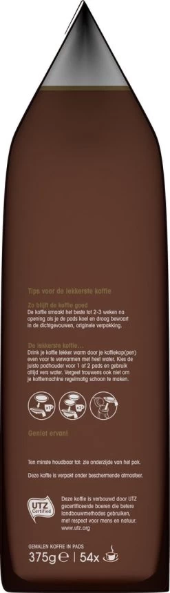 Douwe Egberts Intens Koffiepads - 4 X 54 Pads -Koffie en Thee Verkoop 345x1200 1