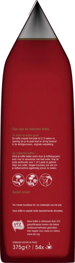 Douwe Egberts Aroma Rood Koffiepads - 4 X 54 Pads 13 Douwe Egberts Aroma Rood Koffiepads - 4 X 54 Pads -Koffie en Thee Verkoop 345x1200
