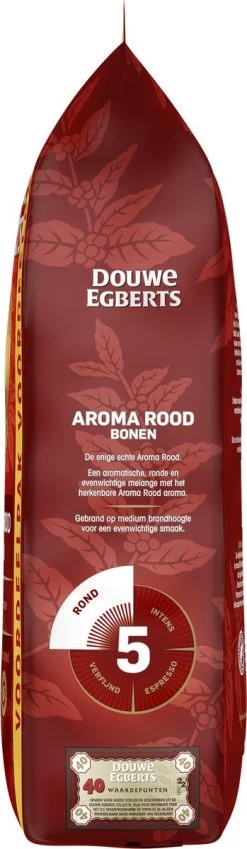 Douwe Egberts Aroma Rood Koffiebonen - 4 X 1000 Gram - Extra Grote Verpakking -Koffie en Thee Verkoop 349x1200 1