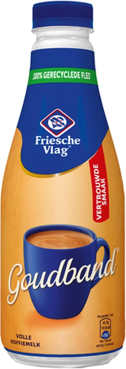Friesche Vlag | Goudband | Pet Fles | 12x 500ml 3 Friesche Vlag | Goudband | Pet Fles | 12x 500ml