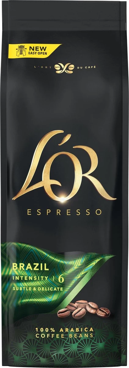 L'OR Espresso Origins Brazil Koffiebonen (6) - 4 X 500 Gram 8 L'OR Espresso Origins Brazil Koffiebonen (6) - 4 X 500 Gram - Afbeelding 6