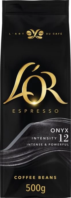 L'OR Espresso Onyx Koffiebonen (12) - 4 X 500 Gram -Koffie en Thee Verkoop 430x1200