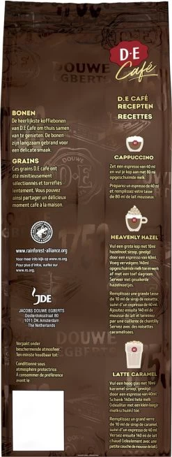 Douwe Egberts D.E Café Creatie Koffiebonen - 7/9 Intensiteit - 4 X 500 Gram 10 Douwe Egberts D.E Café Creatie Koffiebonen - 7/9 Intensiteit - 4 X 500 Gram -Koffie en Thee Verkoop 453x1200 1