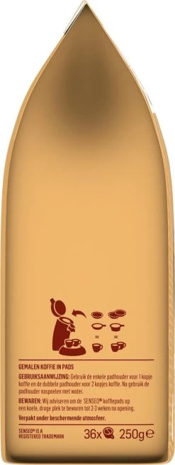 Senseo Gold Koffiepads - 5/9 Intensiteit - 10 X 36 Pads 15 Senseo Gold Koffiepads - 5/9 Intensiteit - 10 X 36 Pads -Koffie en Thee Verkoop 454x1200 3