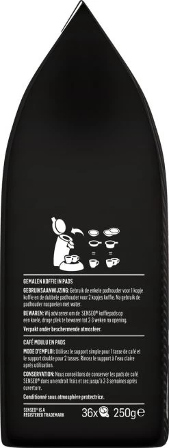 Senseo Espresso Koffiepads - 9/9 Intensiteit - 10 X 36 Pads -Koffie en Thee Verkoop 454x1200 9