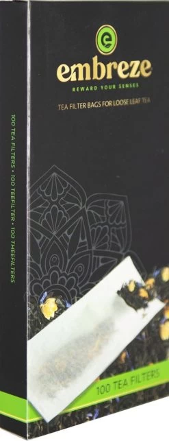 Embreze Theefilter Voor Losse Thee | 100% Chloorvrij | 100 Theefilters -Koffie en Thee Verkoop 461x1200 1