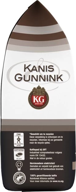 Kanis & Gunnink Dark Roast Koffiepads - 10 X 36 Pads -Koffie en Thee Verkoop 477x1200