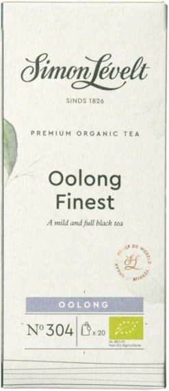 Simon Lévelt | Oolong Finest Premium Organic Tea - 20 Theezakjes -Koffie en Thee Verkoop 520x1200