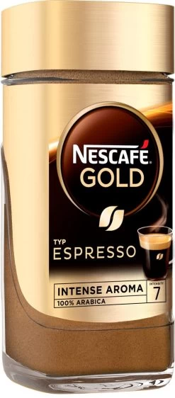 Nescafé Gold Espresso Oploskoffie - 6 Potten à 100 Gram -Koffie en Thee Verkoop 527x1200 2