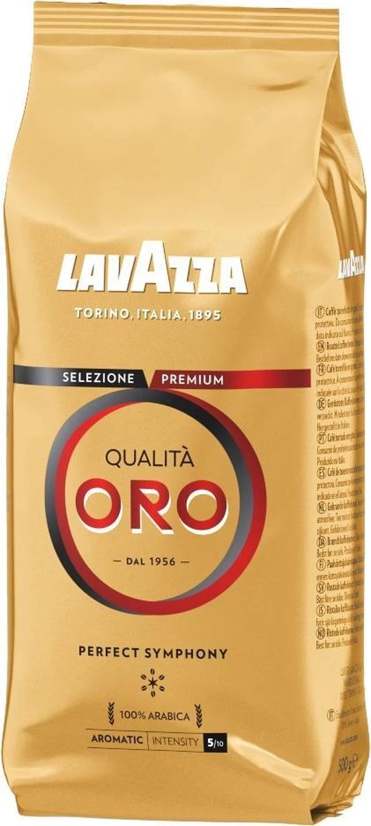 Lavazza Qualità Oro Koffiebonen 6 X 500g 7 Lavazza Qualità Oro Koffiebonen 6 X 500g - Afbeelding 5