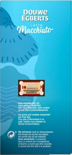 Douwe Egberts Verwenkoffie Latte Macchiato Oploskoffie - 5 X 8 Zakjes -Koffie en Thee Verkoop 560x1200 1