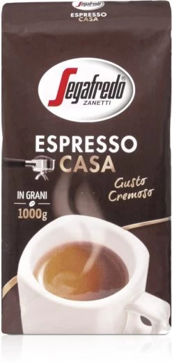 Segafredo Espresso Casa Koffiebonen - 1 Kg -Koffie en Thee Verkoop 568x1200
