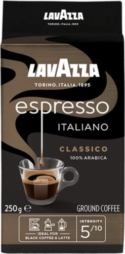 Lavazza Espresso Italiano Classico Gemalen / Filterkoffie - 8 X 250 Gram 13 Lavazza Espresso Italiano Classico Gemalen / Filterkoffie - 8 X 250 Gram -Koffie en Thee Verkoop 592x1200