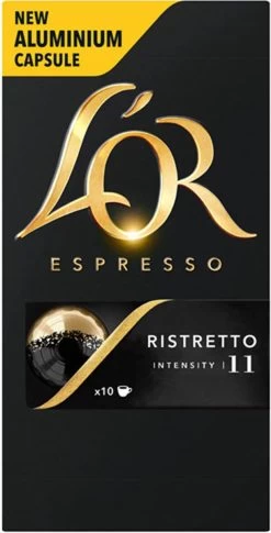 L'OR Espresso Ristretto (11) - 10 X 10 Koffiecups -Koffie en Thee Verkoop 611x1200 1
