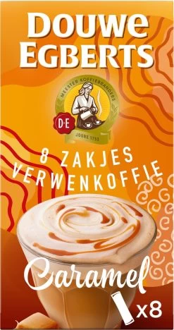 Douwe Egberts Verwenkoffie Latte Caramel Oploskoffie - 5 X 8 Zakjes 17 Douwe Egberts Verwenkoffie Latte Caramel Oploskoffie - 5 X 8 Zakjes -Koffie en Thee Verkoop 633x1200 1
