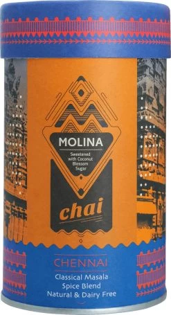 Molina Chennai Vegan Chai 300 Gram - Thee Extract - 30 Koppen Per 300 Gram -Koffie en Thee Verkoop 652x1200 1