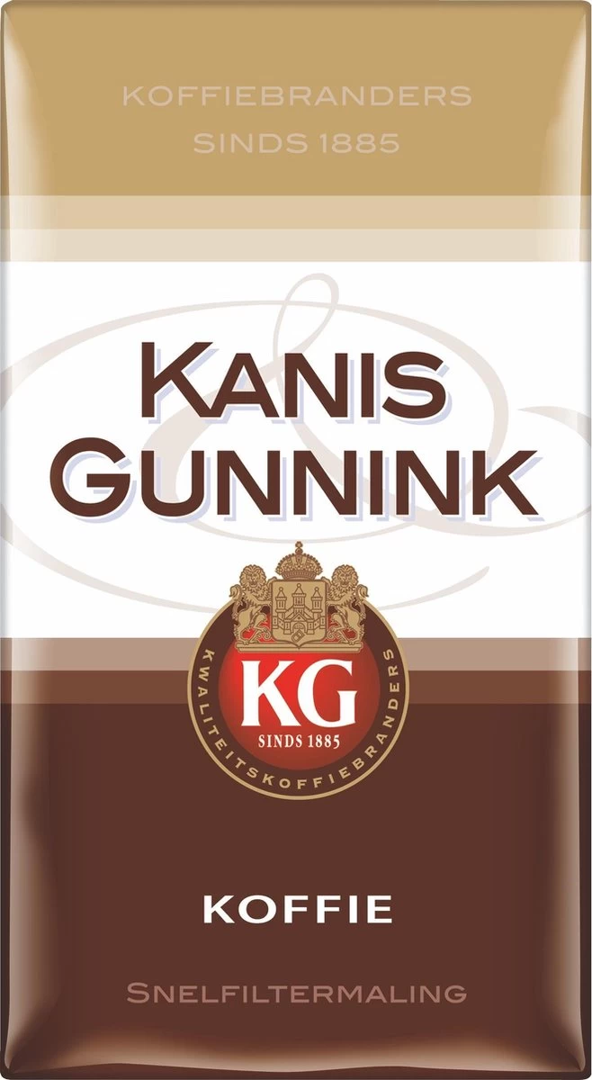 Kanis & Gunnink Filterkoffie - 6 X 500 Gram 6 Kanis & Gunnink Filterkoffie - 6 X 500 Gram - Afbeelding 4