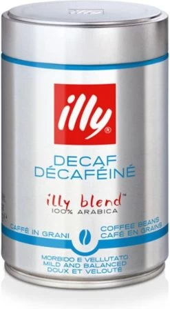 Illy Cafeïnevrij Koffiebonen - 250 Gram -Koffie en Thee Verkoop 662x1200 1