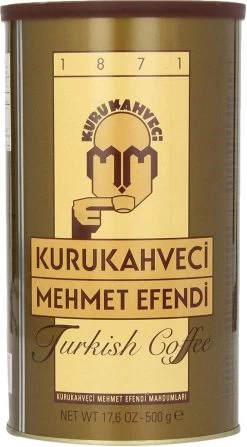 Turkse Koffie Kurukahveci Mehmet Efendi 500 Gram Gemalen Koffie -Koffie en Thee Verkoop 663x1200 2