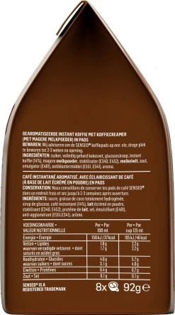 Senseo Cappuccino Koffiepads - 2/9 Intensiteit - 10 X 8 Pads -Koffie en Thee Verkoop 668x1200 1