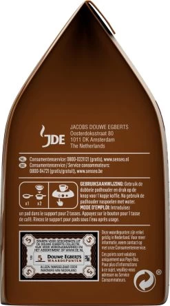 Senseo Cappuccino Koffiepads - 2/9 Intensiteit - 10 X 8 Pads -Koffie en Thee Verkoop 668x1200