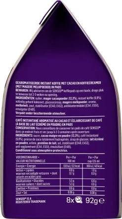 Senseo Cappuccino Choco Koffiepads - 2/9 Intensiteit - 4 X 8 Pads 16 Senseo Cappuccino Choco Koffiepads - 2/9 Intensiteit - 4 X 8 Pads -Koffie en Thee Verkoop 668x1200 3