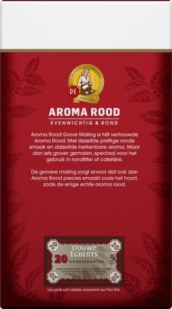 Douwe Egberts Aroma Rood Grove Maling Filterkoffie - 6 X 500 Gram -Koffie en Thee Verkoop 669x1200