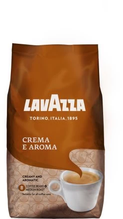 Lavazza Crema Aroma Koffiebonen 1kg X2 -Koffie en Thee Verkoop 673x1200